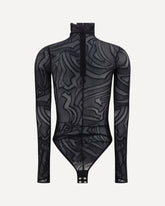Jacquard velvet Body - BLACK | Base Blu