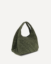 Large Campana Shoulder Bag - GREEN | Base Blu