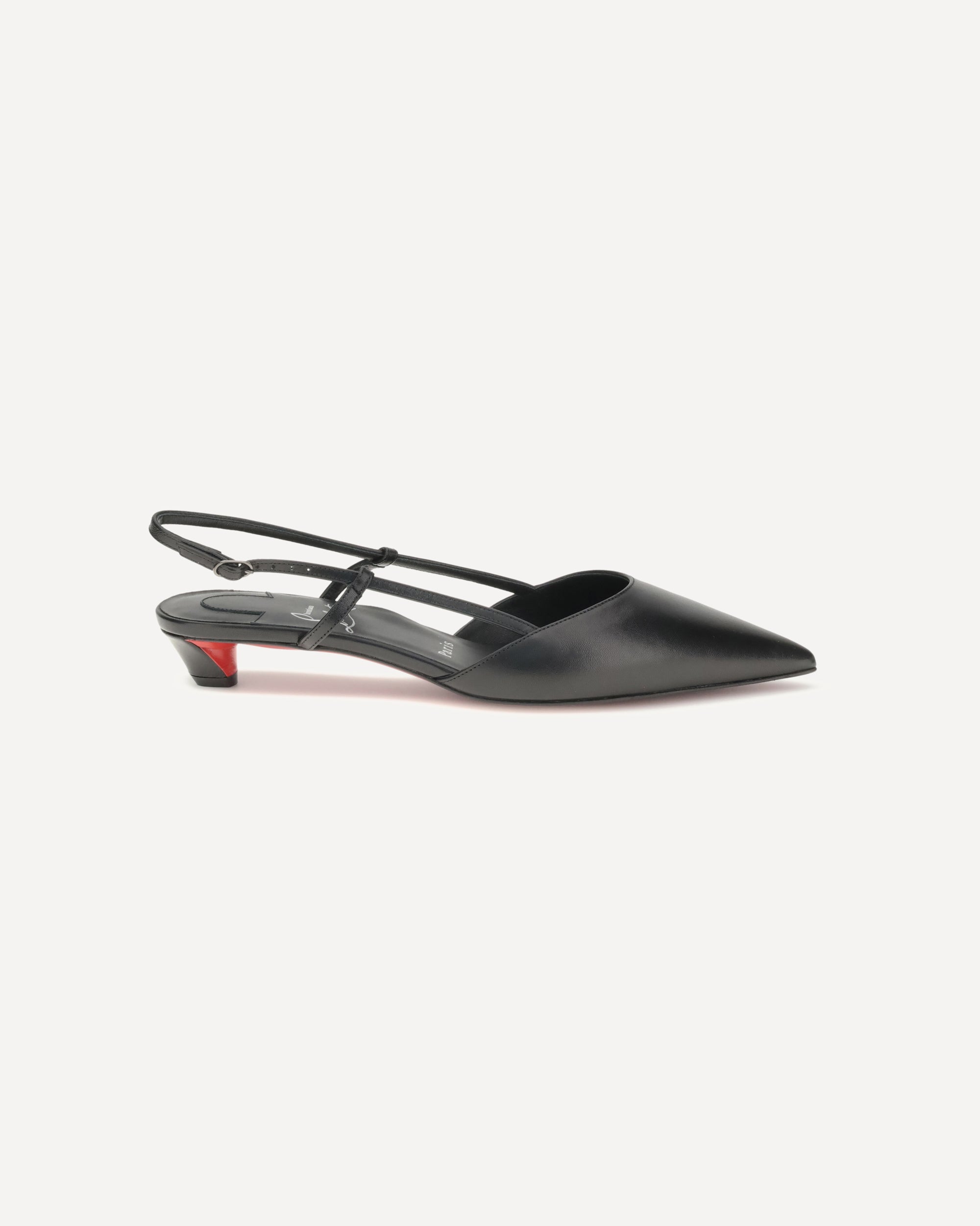 CHRISTIAN LOUBOUTIN Miss Z slingback Décolleté BLACK | Base Blu