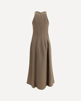 Sleeveless Dress - BROWN | Base Blu