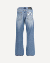 Half Arrow slim relaxed Jeans - BLUE | Base Blu