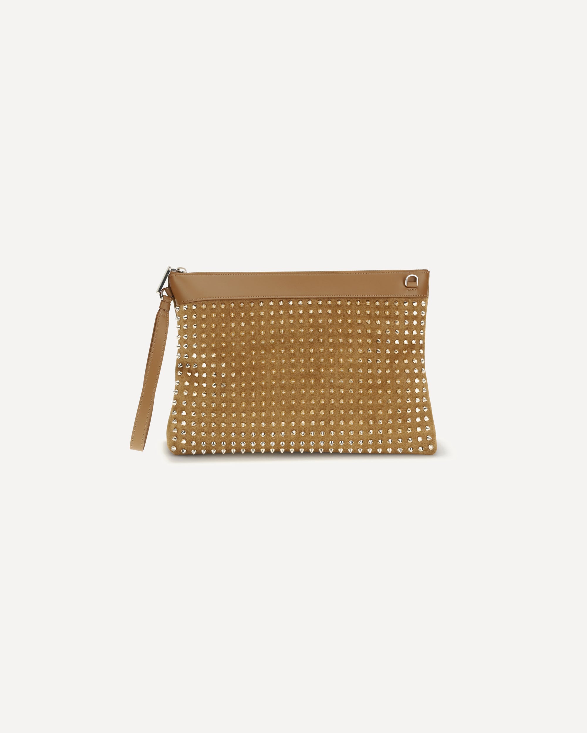 CHRISTIAN LOUBOUTIN Funky Pouch BEIGE | Base Blu
