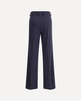 Flare Bianca Pants - BLUE | Base Blu
