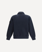 6100054 Felpa in cotone tubolare - BLU | Base Blu