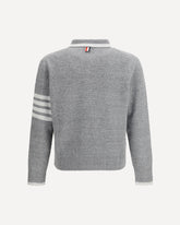 Knitted polo Shirt - GREY | Base Blu
