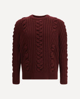 Maglione Misto Lana  - BORDEAUX | Base Blu