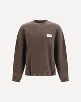 Le Sweatshirt Montaigne crewneck Sweatshirt - BROWN | Base Blu