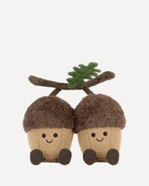 Peluche Ghiande Ort & Tum Amuseables - MARRONE | Base Blu