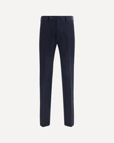 Cotton velvet Pants - BLUE | Base Blu