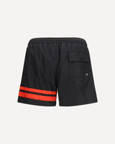 Logo Swim Shorts - BLACK | Base Blu
