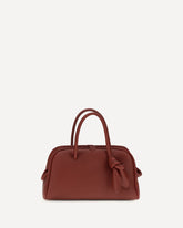 Le Petit Turismo leather Top Handle Bag - BORDEAUX | Base Blu