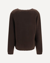V neck Sweater - BROWN | Base Blu