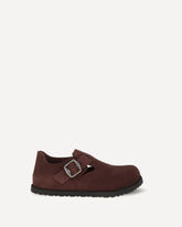 Sneakers London in pelle scamosciata - BORDEAUX | Base Blu