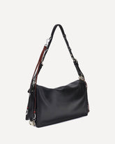 Large Soft Sound Shoulder Bag - BLACK | Base Blu