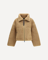 Eco shearling Jacket - BEIGE | Base Blu