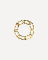 Bracciale Chain-Link - ORO | Base Blu