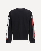 Mesh Pegasus Long Sleeve T-shirt - BLACK | Base Blu