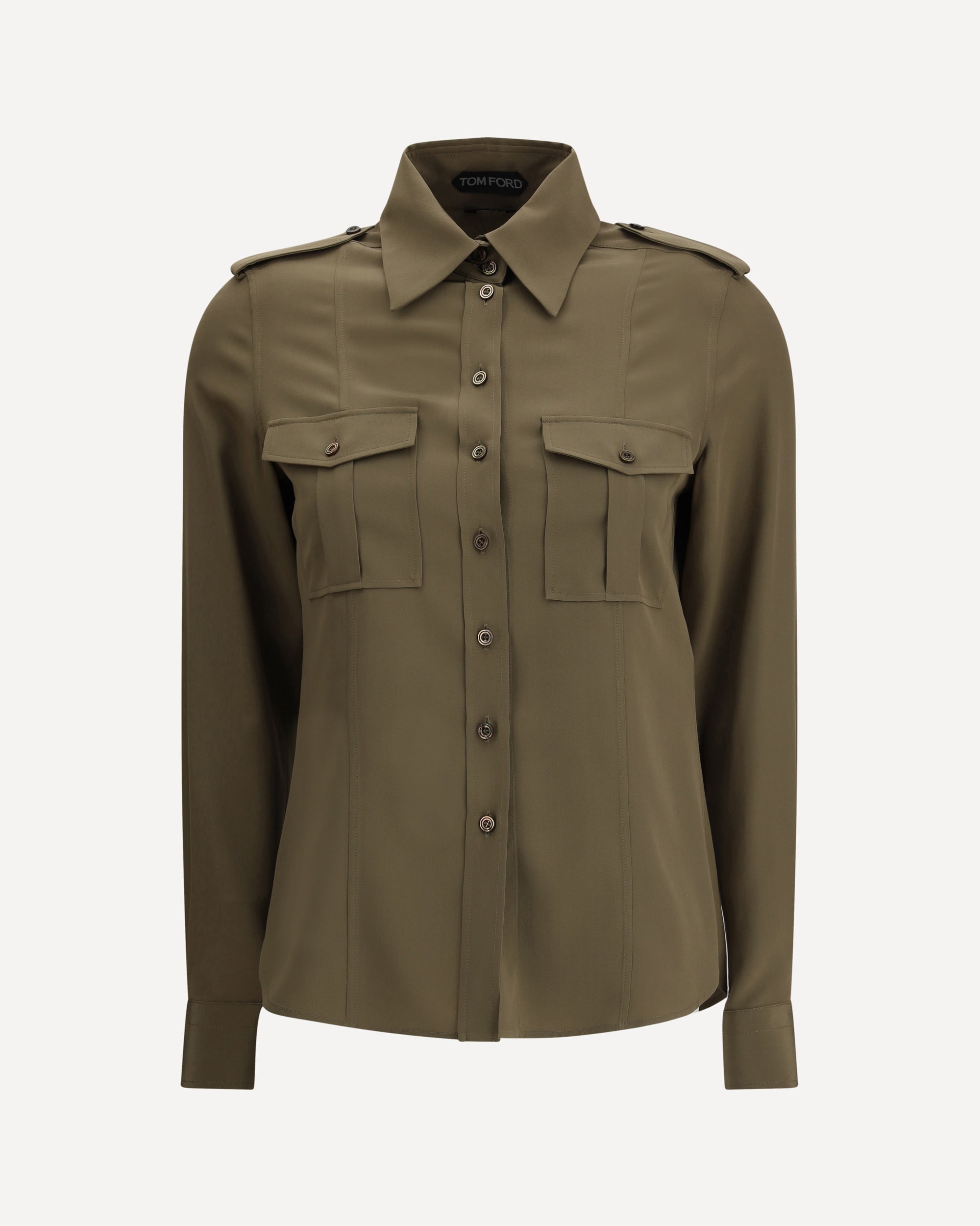 TOM FORD Military Shirt GREEN | Base Blu
