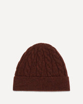Cedar cashmere Beanie - BORDEAUX | Base Blu