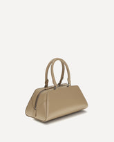 Small East-West Antigona Handbag - BEIGE | Base Blu