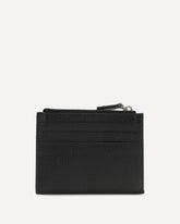 Rockstud Zip Card Holder - BLACK | Base Blu