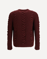 Maglione Misto Lana  - BORDEAUX | Base Blu