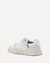 Leather Sneakers - WHITE | Base Blu