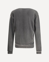 V neck Grey Sweater - GREY | Base Blu