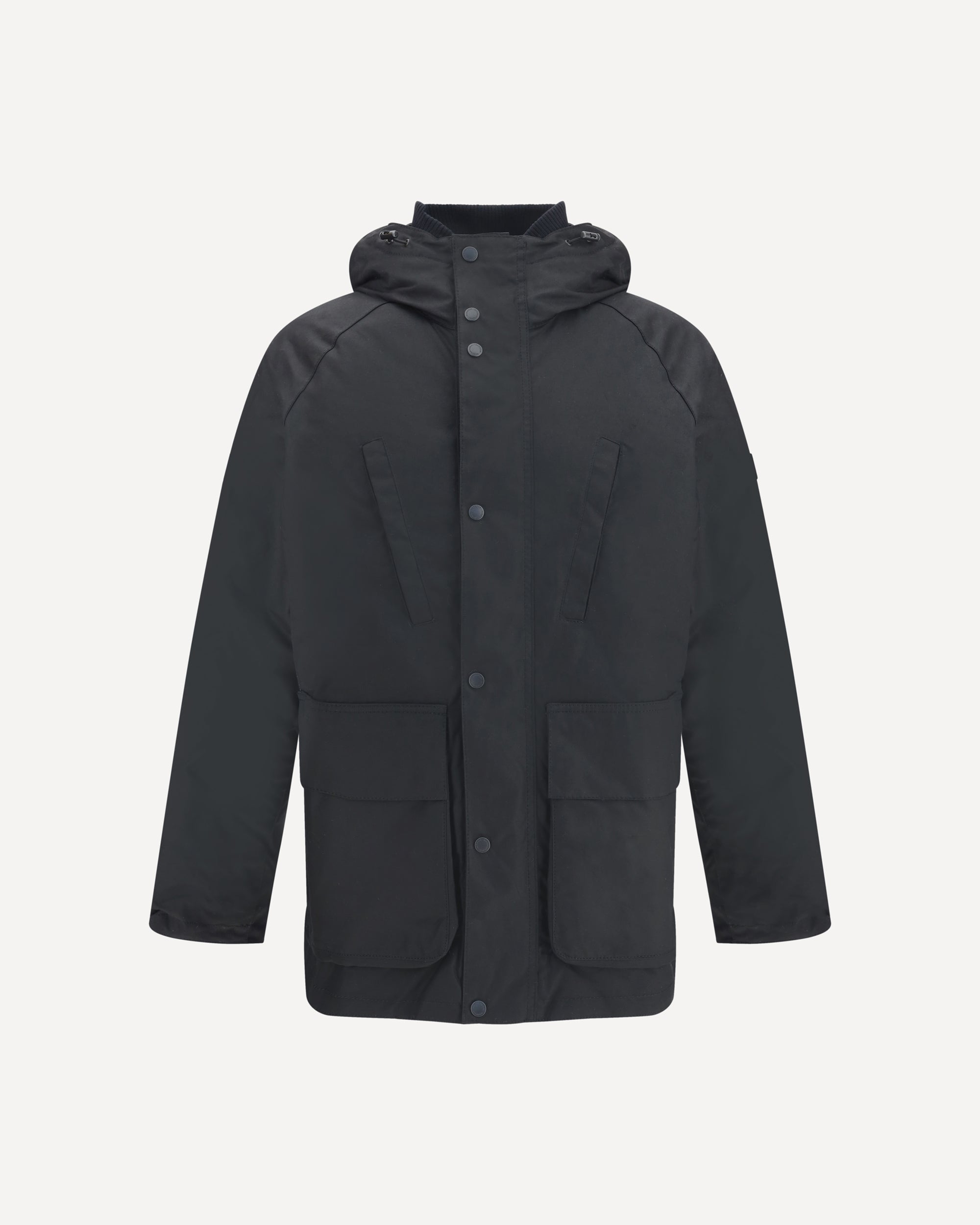 BARBOUR INTERNATIONAL Oakdale Down Jacket BLACK | Base Blu