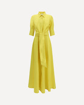 Marysole Long Dress - YELLOW | Base Blu