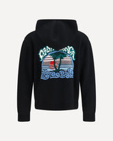Palm Tree Hoodie - BLACK | Base Blu