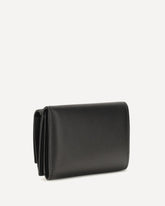 FF mini trifold leather Wallet - BLACK | Base Blu