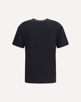 Palm Tree cotton T-shirt - BLACK | Base Blu