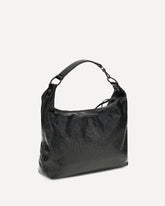 Small Le City hobo Shoulder Bag - BLACK | Base Blu