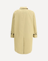 Long cotton car Coat - BEIGE | Base Blu