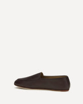 Leather Loafers - BROWN | Base Blu