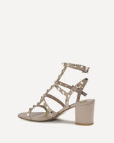 Rockstud Sandals - BEIGE | Base Blu