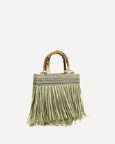 Calla medium Handbag - GREEN | Base Blu