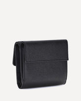 Portafoglio trifold Charms  - NERO | Base Blu