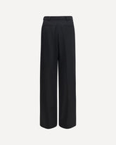 Fluid Grain de Poudre Pants - BLACK | Base Blu