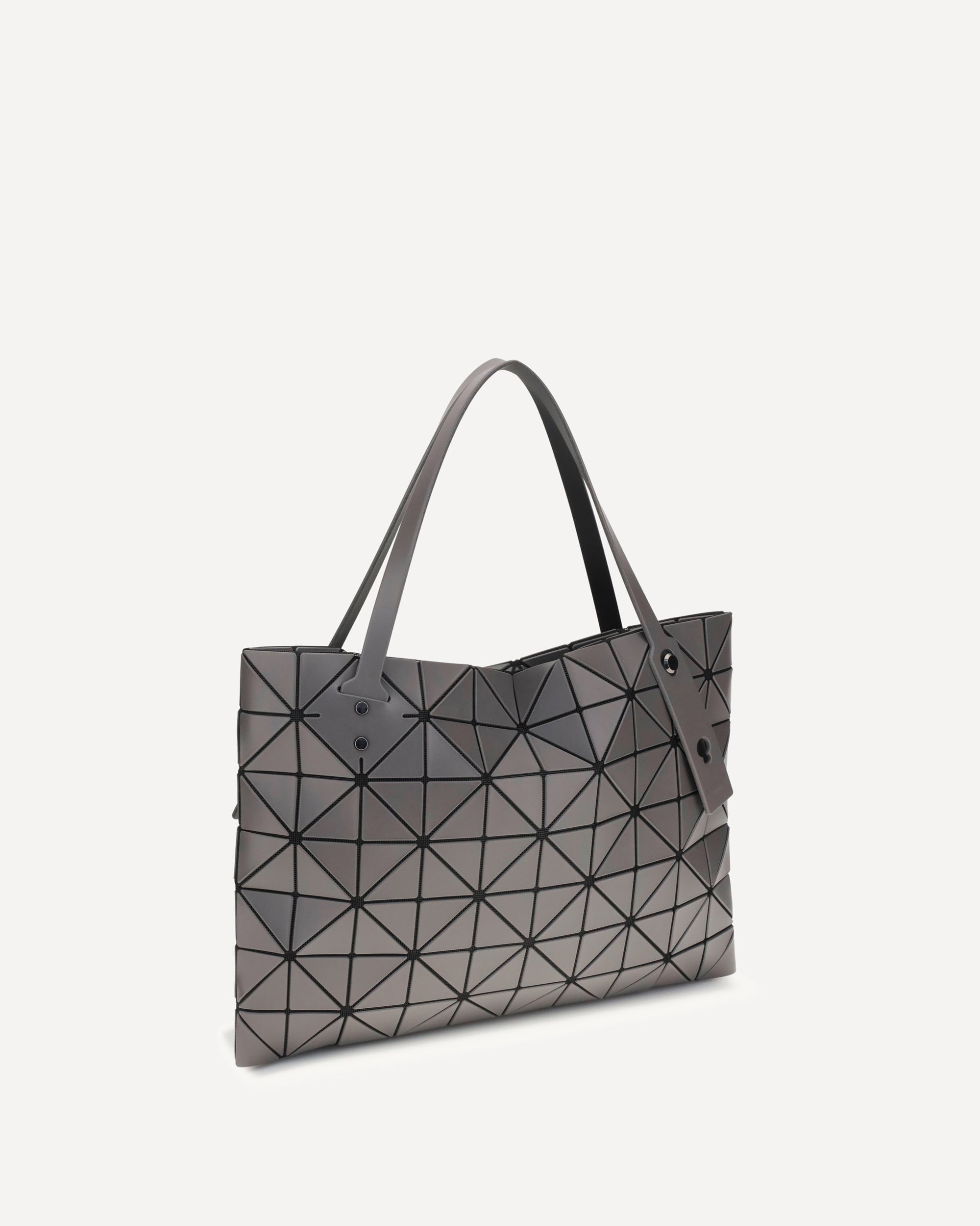 未使用品 / BAO BAO / ROCK MATTE / HANDBAG BAO BAO Rock Matte Tote Bag GREY | Base Blu