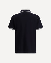 Logoed Polo Shirt - BLUE | Base Blu