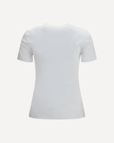Cotton T-shirt - WHITE | Base Blu