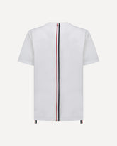 T-shirt in cotone a maniche corte - BIANCO | Base Blu