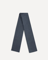 Silk and cashmere Scarf - BLUE | Base Blu