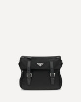Re-Nylon Explore medium Shoulder Bag - BLACK | Base Blu