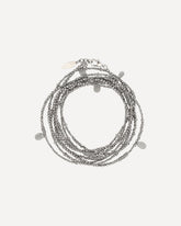 Beaded Bracelet - SILVER | Base Blu