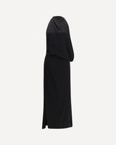 Long Dolmen Dress - BLACK | Base Blu
