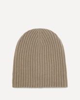 Cashmere beanie Hat - BEIGE | Base Blu