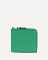 Leather Wallet - GREEN | Base Blu